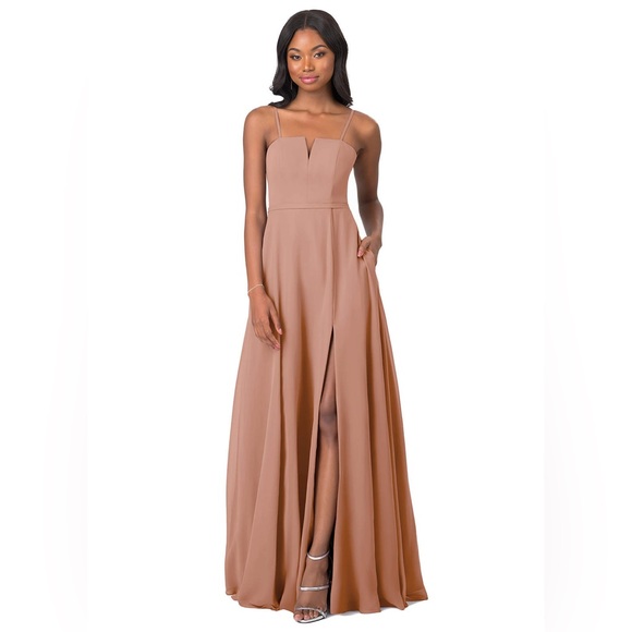 AZAZIE JANNETH - Mauve Bridesmaid Dress - Picture 4 of 4